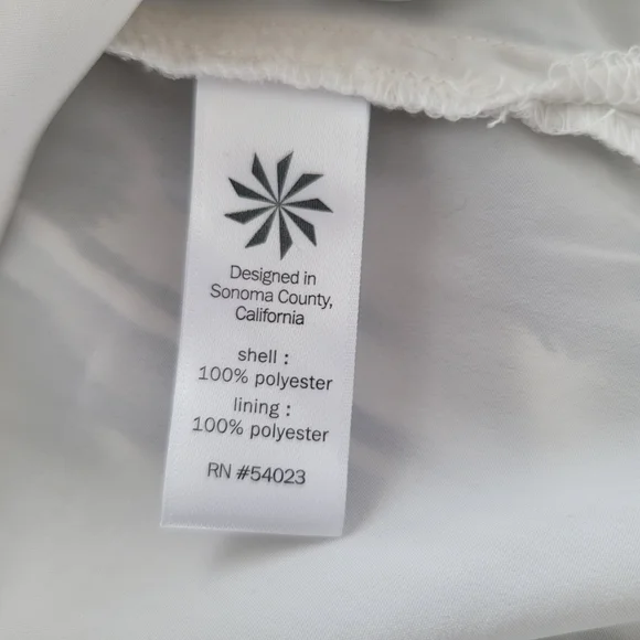 Athleta Ikat Bloom Maxi Dress Midi Halter Black & White Summer Pockets Size S - Picture 13 of 14